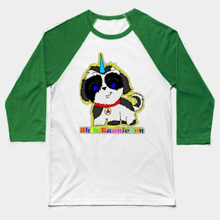 Shih Tzunicorn Baseball T-Shirt